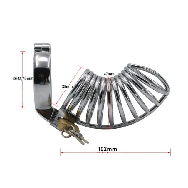 CB Male Chastity Cage Binding Tool Cock Cage Sex Toys for Men Rise of Loyalty Penis Ring Lock Wearable Chastity Cage for Outdoor
