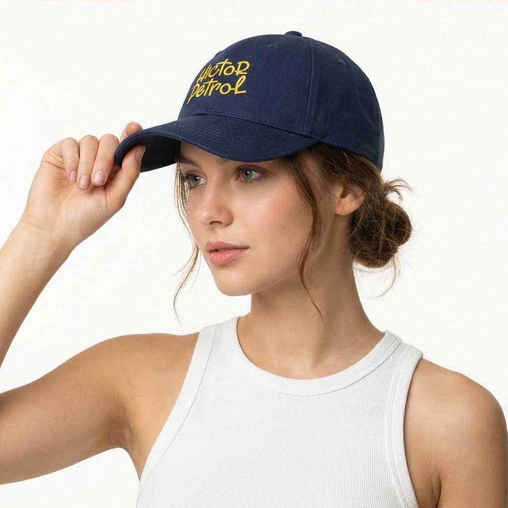 Classic Casual Baseball Cap With Embroidered Alphabet For Sun Protection And Wind Resistance