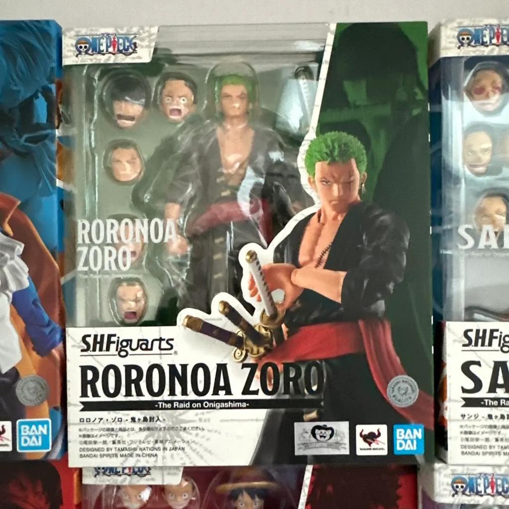 S.H.Figuarts One Piece D.Luffy Sanji Sabo Zoro Speciální sada 6