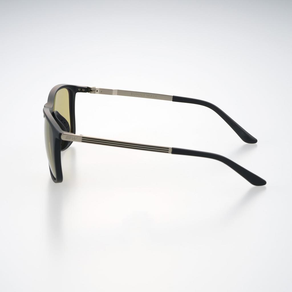 Golf Sunglasses Matte Black GREEN FOCUS [Bunnywalk] BW-021 BW-0210G