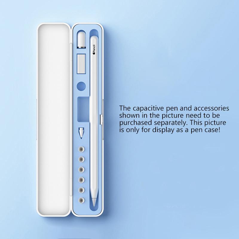 Portable For Apple Pencil 2 1 Case Storage Box Pouch Pen Holder Stylus Cover For Apple Ipad Pencil 1St 2Nd Gen Plastic Cases