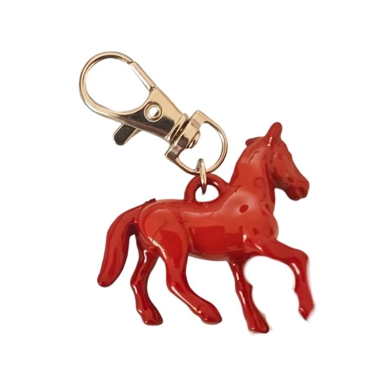 Artistic Horse Figure Key Holder Multifunctional Acrylic Charm Animal Inspired Decoration For Everyday Carry