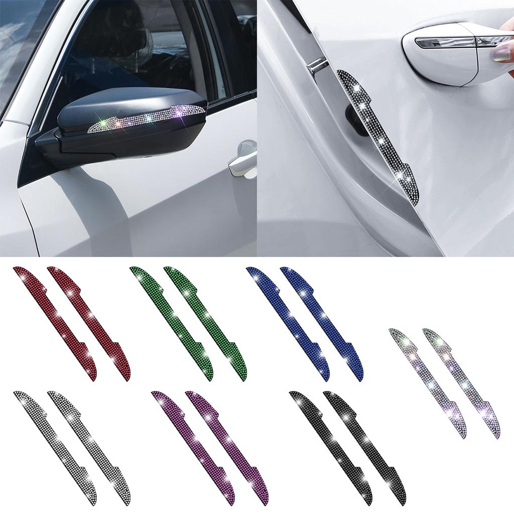 Car Door Edge Guards Protective Strips Anti-Collision Trim Stickers Durable Flexible Material Easy Installation Universal Fit for Vehicle Doors