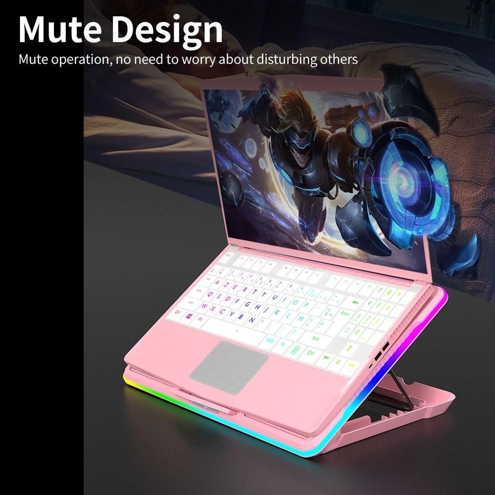 Buy HBKS AJAZZ ANC160 Laptop Cooler Laptop Cooling Stand with RGB Light