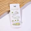 5Pcs/Set Cute BB Clips Set Sweet Floral Barrettes Fashion Daisy Hairpins  Women Girls