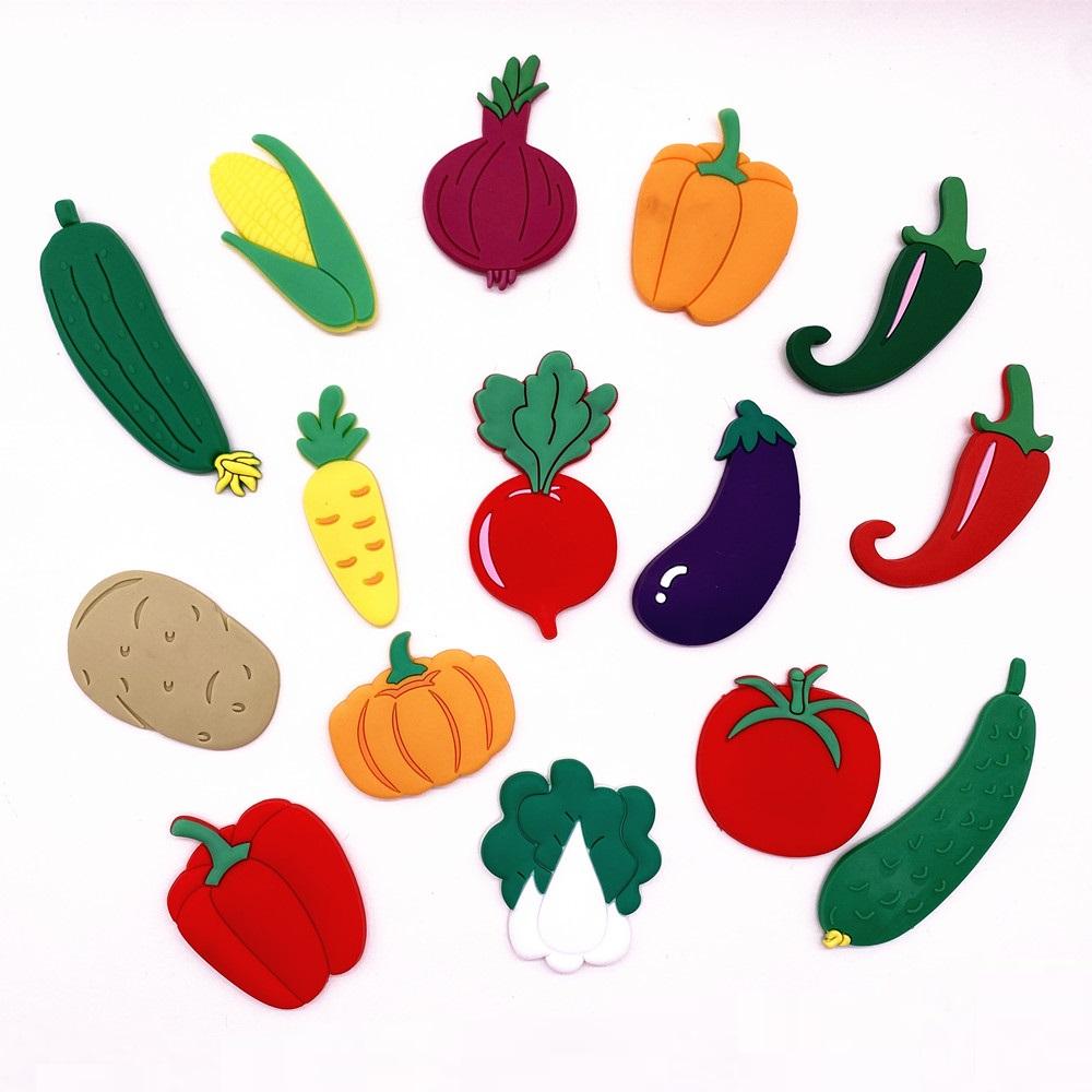 1 Set PVC Cartoon Animal Fridge Magnet for Children Funny Magnets for Refrigerator Decor Magnetic Letters for Kids Learning Tool