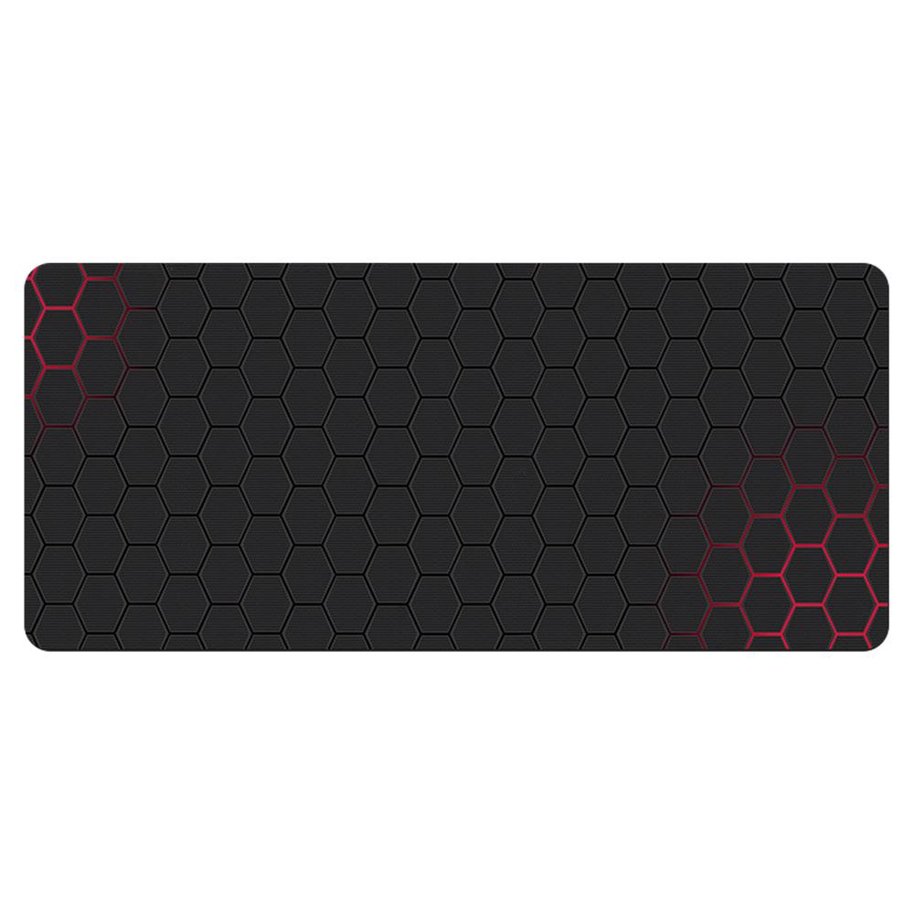 400x900x2mm Anti-skid Large Mouse Pad Honeycomb Pattern Gaming Desktop Mat