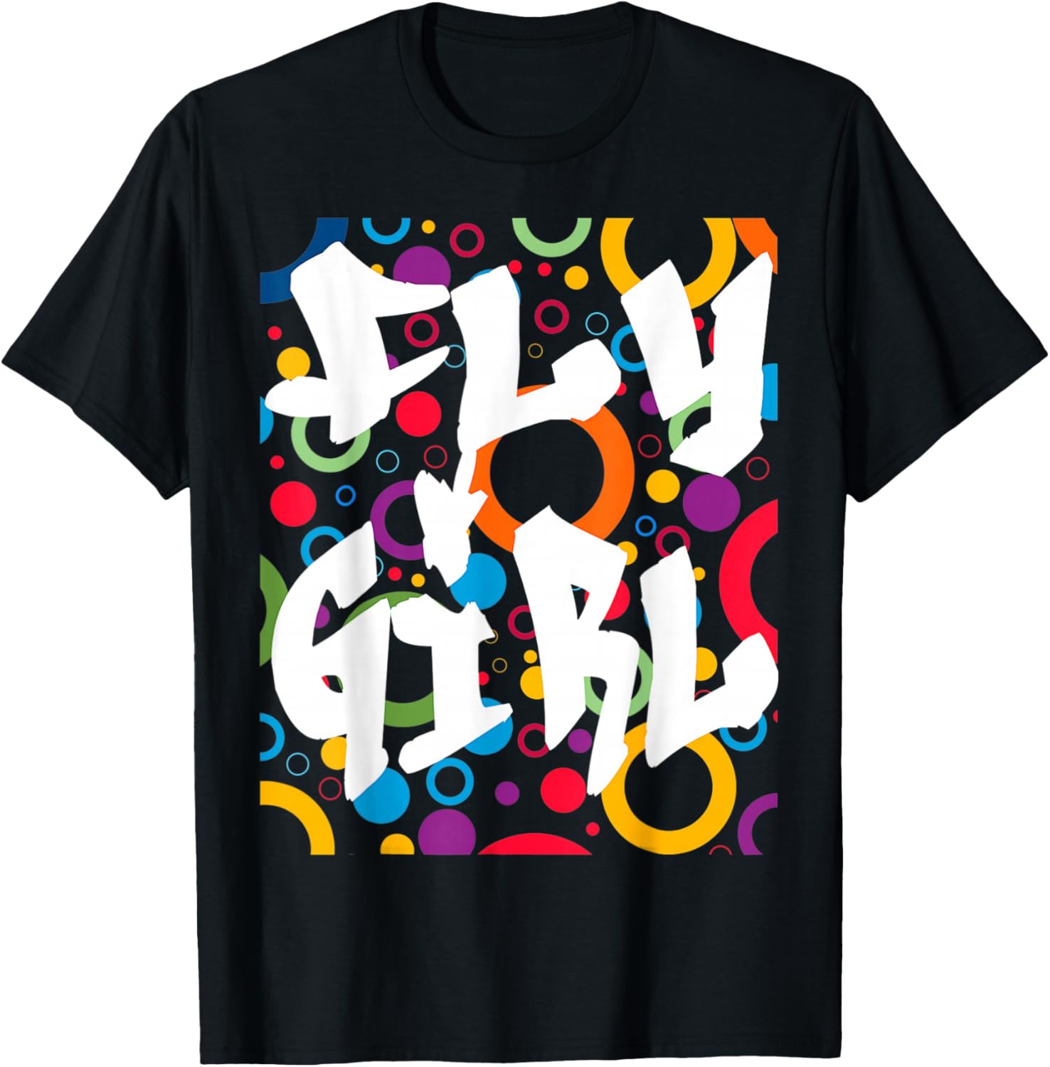 Fly Girl 80s 90s B-Girl Old School Hip Hop T-Shirt S