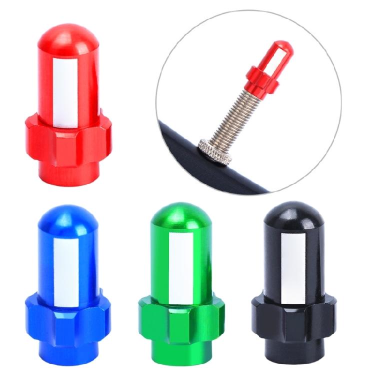 2pcs Bike Tires Valves Stem Caps Bicycles Air Tires Caps Bike Valves Caps Metal Bike Tires Caps Air Dust Cover Enduring
