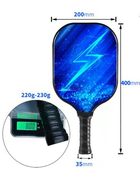 Glass Fiber Peak Racket Sports Training Competition