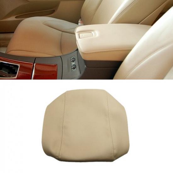 New BEIGE/Tan Leather Center Console Box Armrest Cover For Lexus ES350 2007-2009
