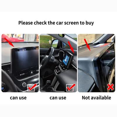 Uchwyt na telefon komórkowy do samochodu dla Toyota Corolla 2019~2025 E210 8/9 cala Uchwyt GPS Stojak nawigacyjny Akcesoria samochodowe