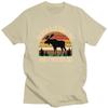Mens Alaska Is Calling And I Moose Go T Shirts ShortSleeve Cotton Tshirts Birthday Gift Leisure Farm Animal Lover Tee Clothes