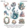 Retrostory Mermaid God Series Sticker Pack For Journaling Scrapbooking