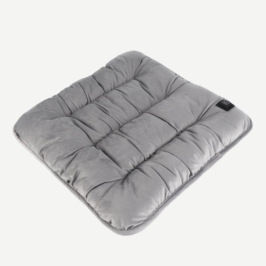 Heated Seat Cushion DC5V 2A 3 Levels Temperature Control Fast Heating Multiple Protection USB Heated Seat Pads Grey