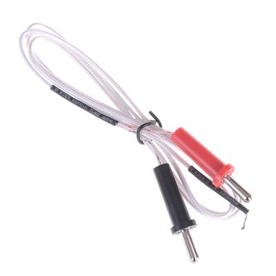 K Type Thermocouple Sensor Multimeter Temperature Probe Banana Plug 1000Mm