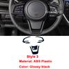 For Subaru Crosstrek XV  2024 2025 Car ABS Shift Knob Armrest Box Cover Light Switch Vent Outlet Frame Trim Body Accessories