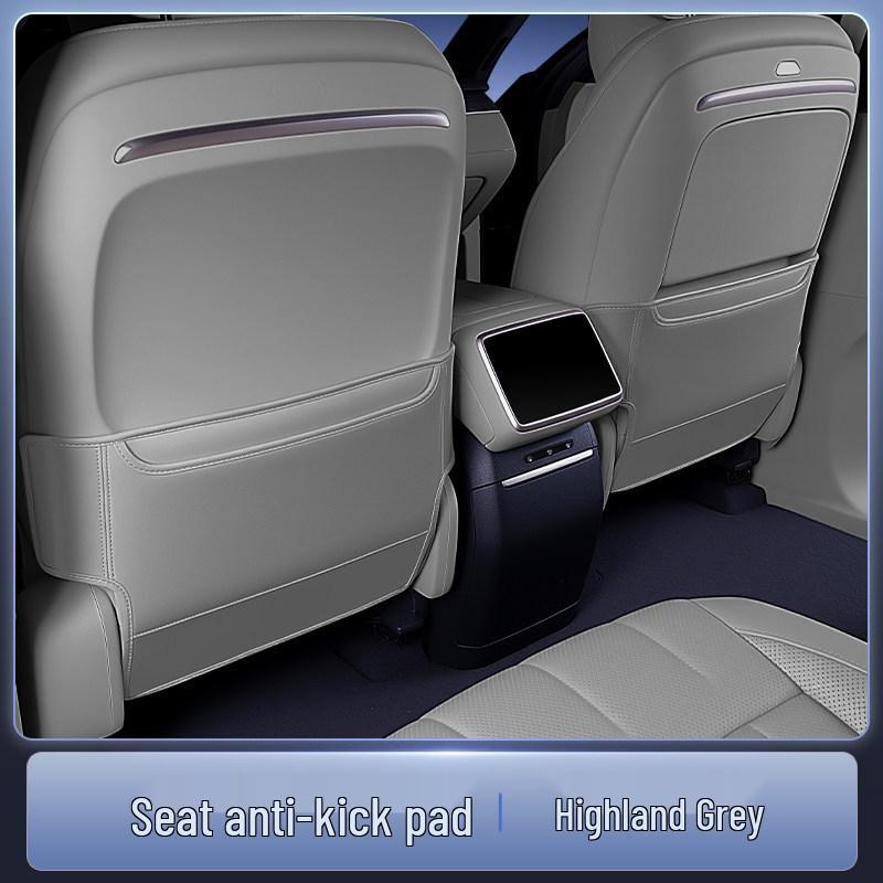 Zhiqi LS6 Seat Anti-kick Mats: Rear Protector & Interior Accessories Set