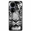 Para Huawei P50 Pro Funda P50E Resistente a Golpes Suave Silicona Funda de Teléfono Para Huawei P50Pro Cubierta Trasera P 50 Lujo Protectora TPU Coque