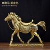 Resin Running Horse Figurine Decor Living Room Office Desk Home Dcor Modern Luxury Animal Sculpture
