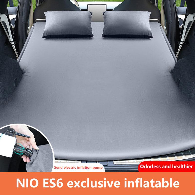 Car Travel Bed For NIO ES6 Inflatable Air Mattress Self-driving Tour Bed Outdoor Car Camping Accessories Trunk Sleeping Mat