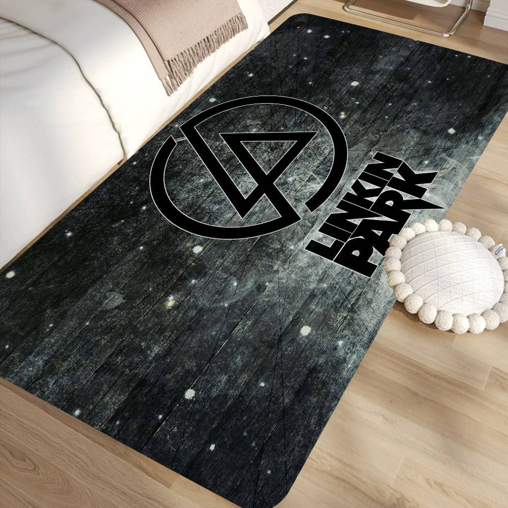 Rock Band L-Linkin P-Park Floor Mat Rectangle Anti-slip Home Soft Badmat Front Door Indoor Outdoor Mat Hotel Decor Mat