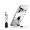 Ultra Slim Metal Folding Phone Stand Adjustable Viewing Angle For Movies Work Travel Desktop Use