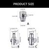 High Performances Shower Head Valves Designs for Water Conservation and Cost Reduction in Residential Bathrooms