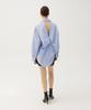 Meuameu Cutout Back Twist Shirt