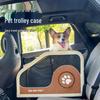 Fashionable Two-Way Foldable Pet Stroller & Carrier for Cats and Dogs, Detachable