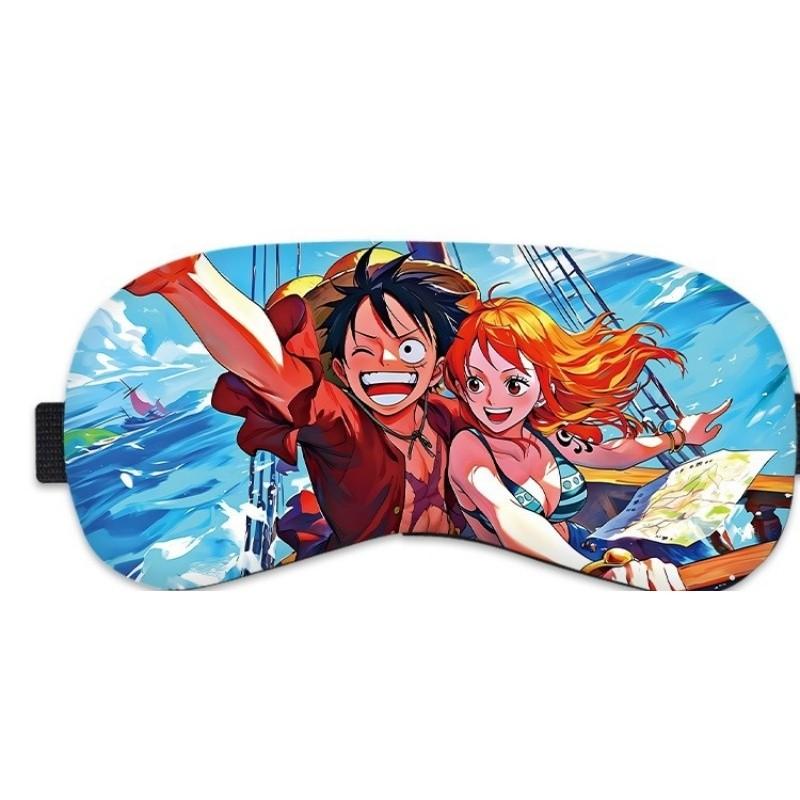 One Piece Druck Verdunkelnde Schlaf-Augenmaske Augenabdeckungen
