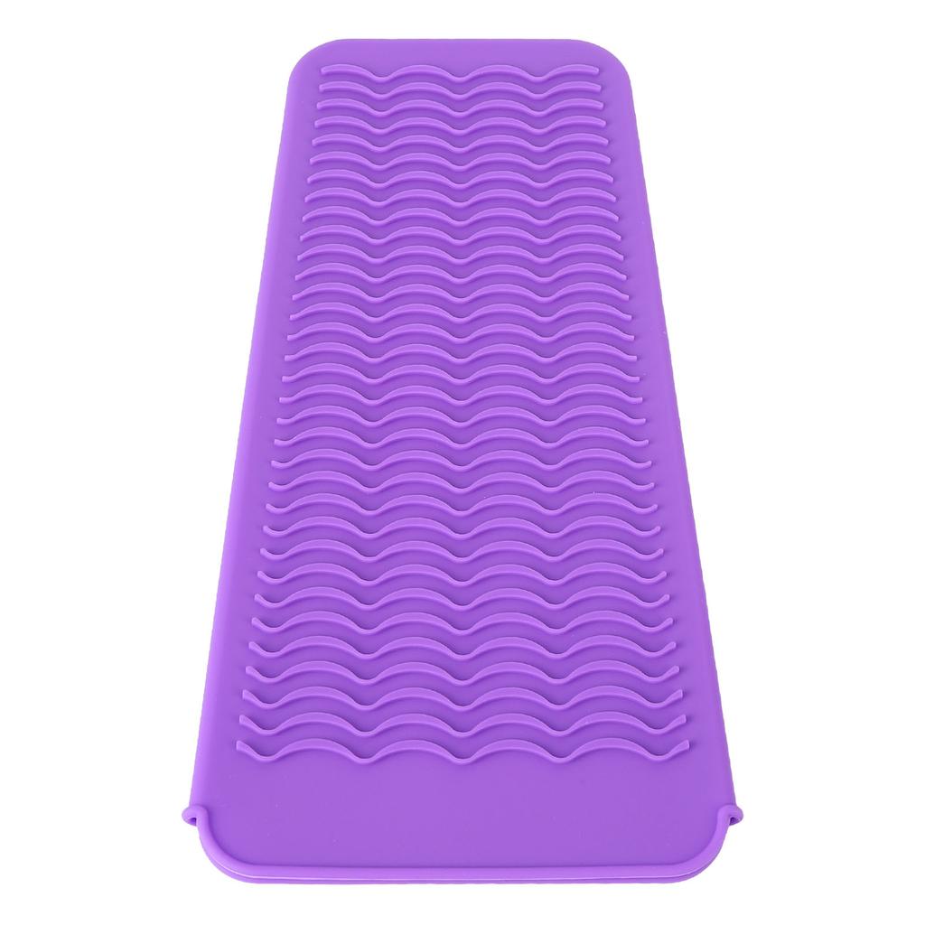 Heat Resistant Silicone Pouch Hair Styling Shaving Tool Anti Slip   Storage Bag Curling Iron Holder