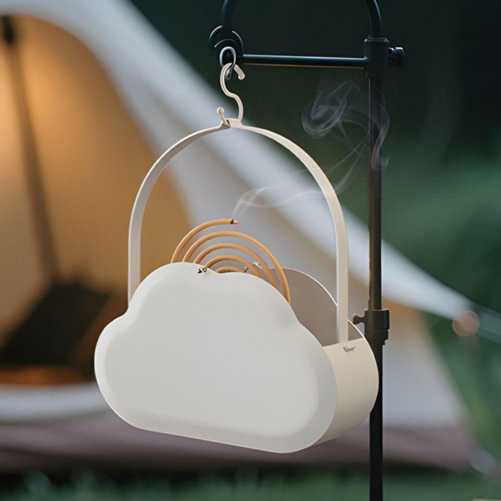Cloud-Shaped Mosquito Coil Holder Wall Mounted Hanging Incense Coil Holder  Household