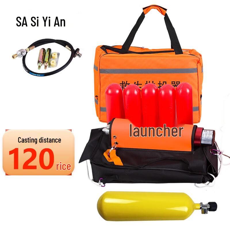 Pneumatic Rescue Rope Launcher