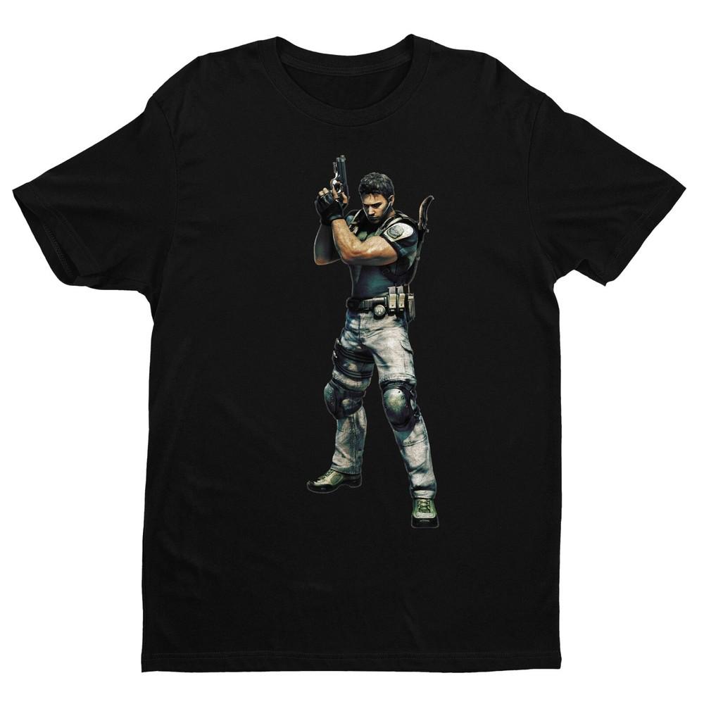 

Chris Redfield V1 Residence Evil Premium Unisex T Shirt Exclusive Design XL
