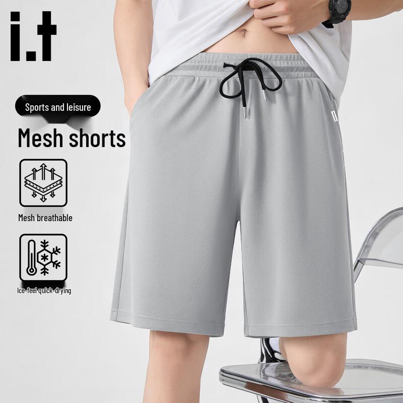 Fingercroxxit Men s Quick-Dry Mesh Athletic Shorts 3XL