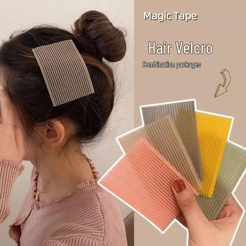 Colorful Hair Stickers: 30-Piece Set for Bangs and Top Hair Management