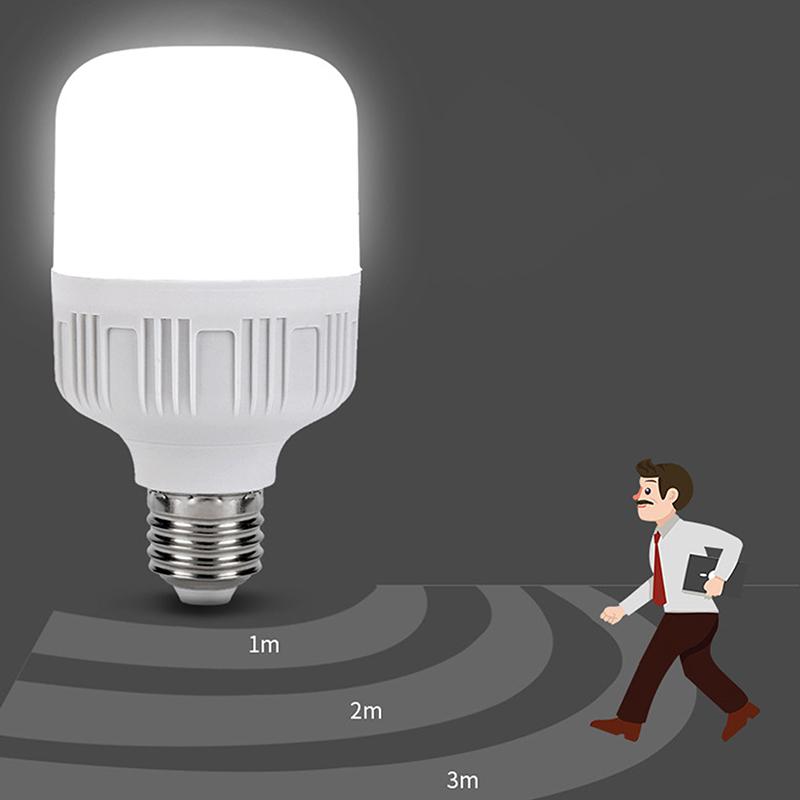 Flimmerfri LED-pære Lys Bærbar 20W 30W Nødpære Gårdhave Udendørs Pære Strømsvigt Nødsituation
