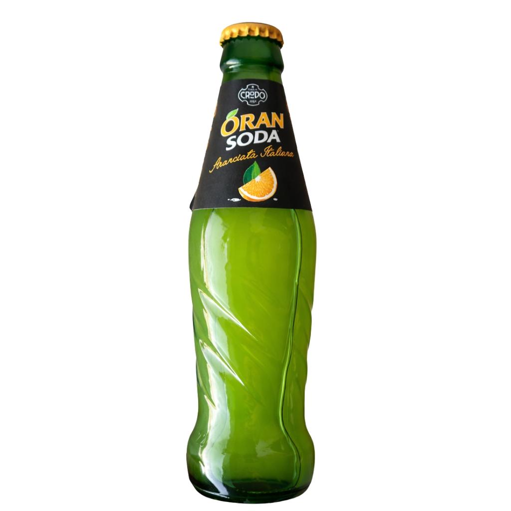 Napój gazowany pomarańczowy oran soda 200ml - fondi di crodo