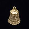 Brass Handicraft Bell Metal Call Bells Alarm Hand Held Service Call Bell Desktop Bell Dinner Bell Brass Christams Bell