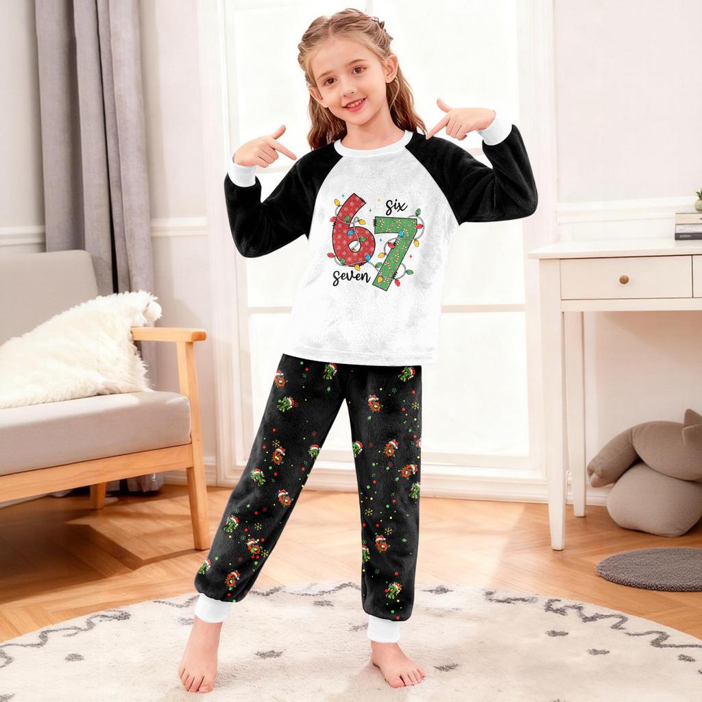 Children's Boys And Girls Thin Two-piece Long-sleeved Pants Two-piece