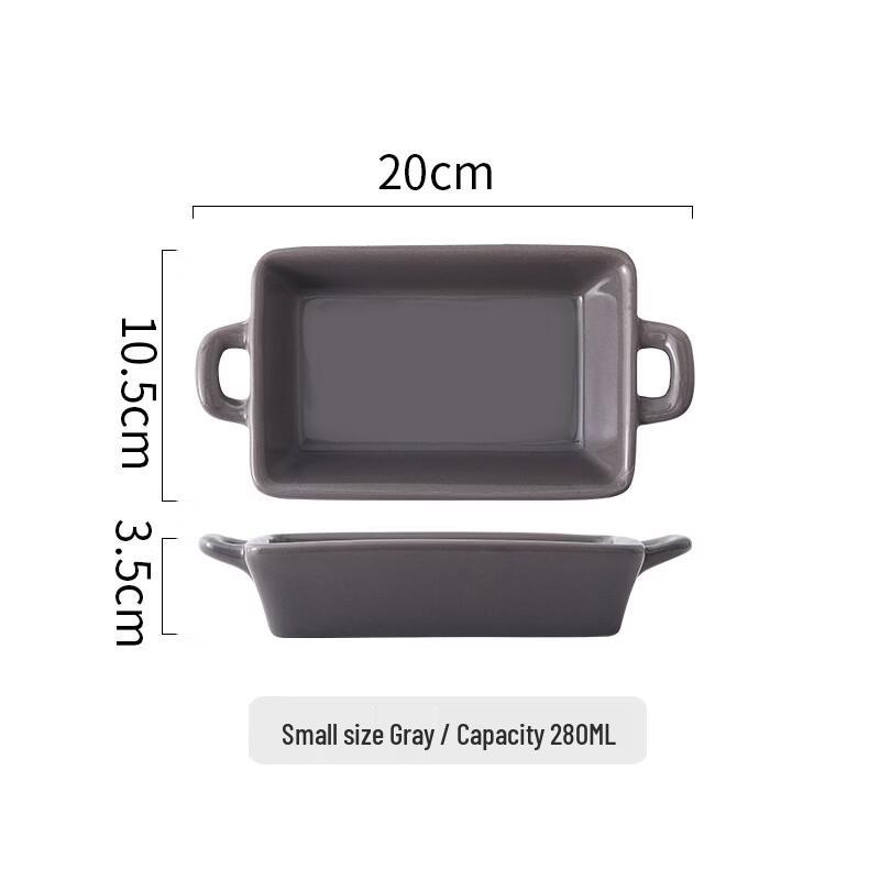

Zhishi Ceramic Baking Dish with Handles