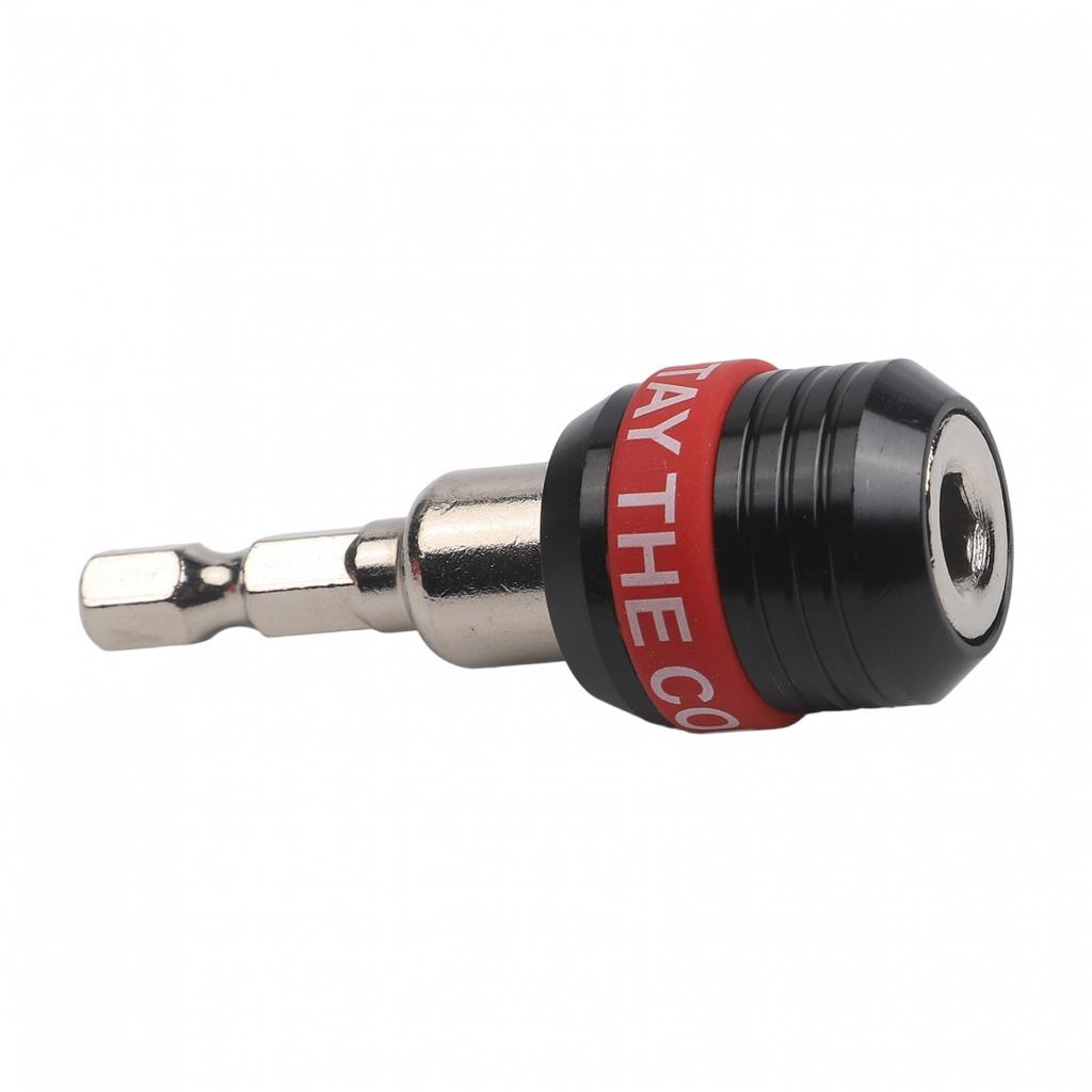 Carbon Steel Construction Bit Holder Hex Shank Adapter One-hand Quick Release