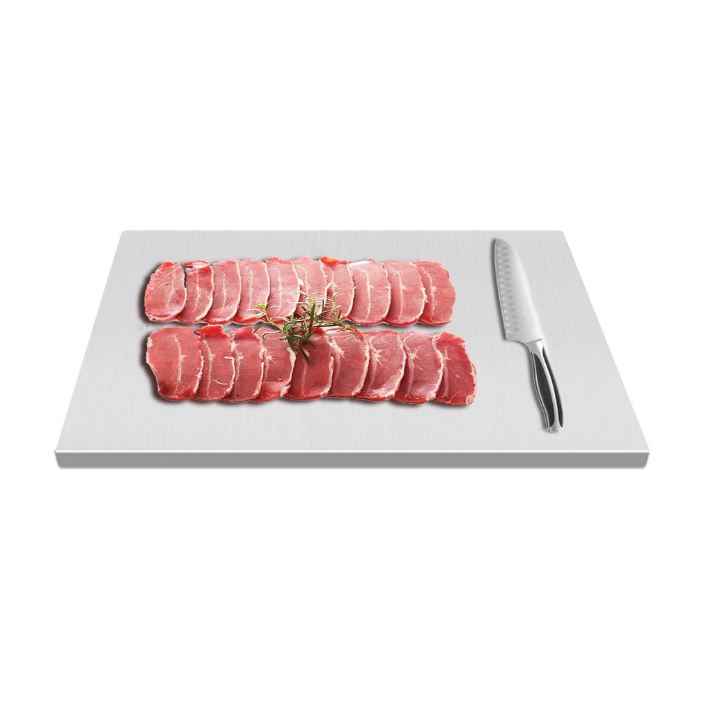 Extra Large Stainless Steel Chopping Boards, Cooking Board, Heavy Chopping Board for Kitchen, Pastry Tips for Meat, Vegetables