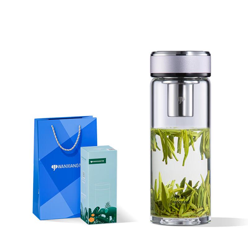 Wanxiang U329R High Borosilicate Glass Tea Cup with Infuser