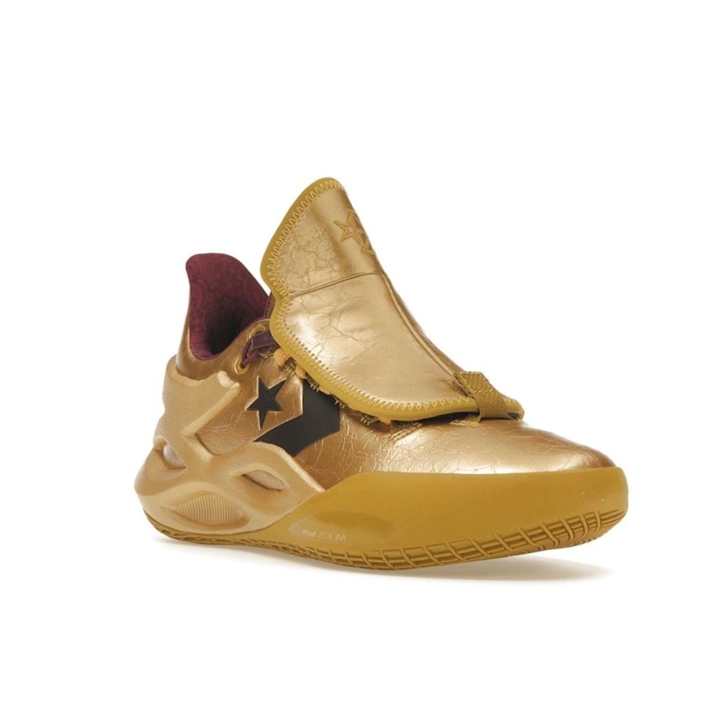Converse Willy Wonka x All Star BB Trilliant CX Golden Ticket Unisex Sneakers Velvet-Brown A08158C