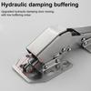 Kitchen Cabinet Hinges Rustproof Corrosion Resistant Multipurpose No Pre-drilled Heavy Duty Soft Close Hidden Hinges
