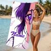 Customizable Personalized Beach Towels Demon Slayer Character Theme Themed designs.Suitable for the Beach, Yoga, Sports;ideal As Beach Accessories