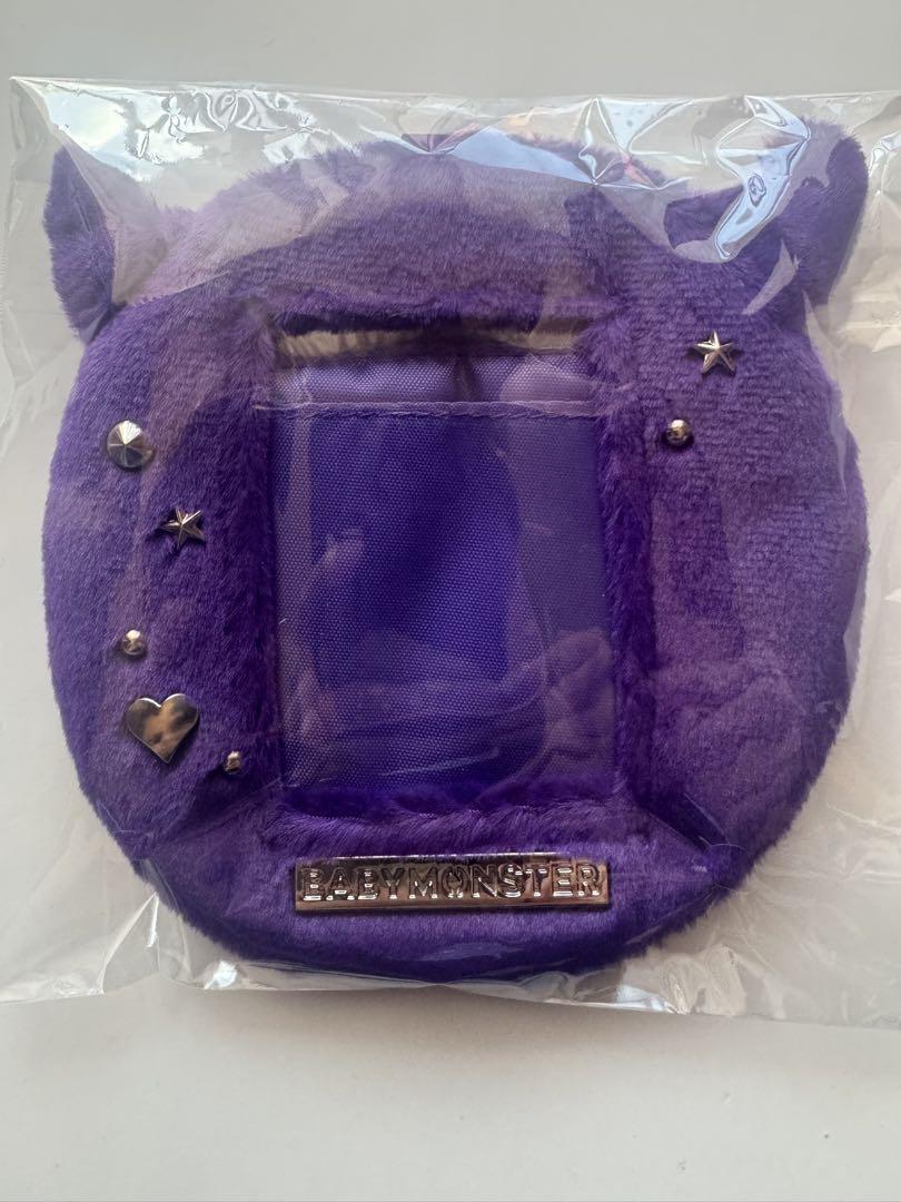 

[USED] BABYMONSTER Trading Card Holder/Case Purple