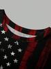 Manfinity LEGND Men Plus Americana Print Tee